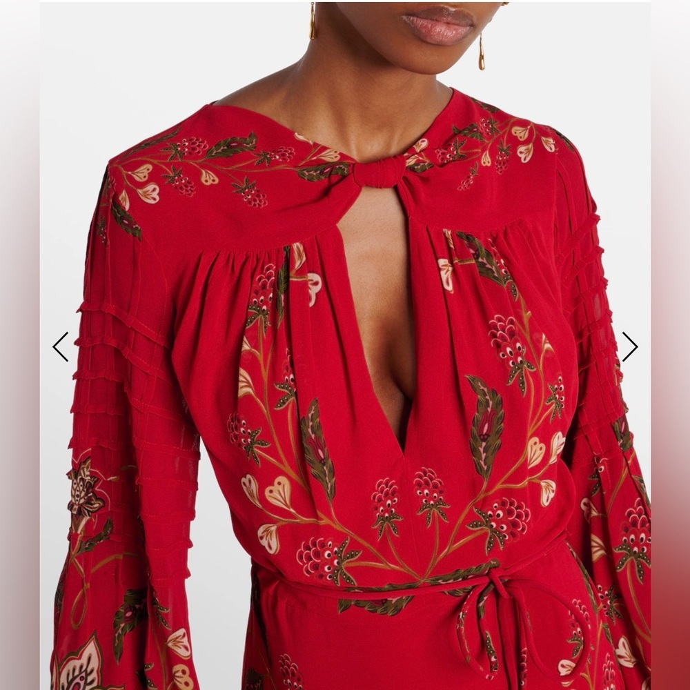FARM Rio Berry Garden Long Sleeve Dress - Picture 6 of 13